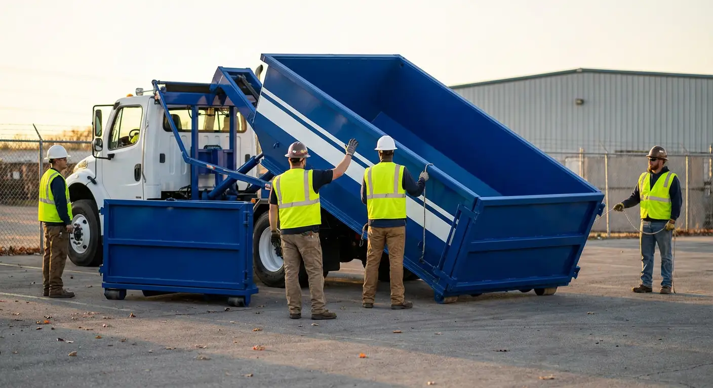 Roll-off dumpster service in Syracuse, NY